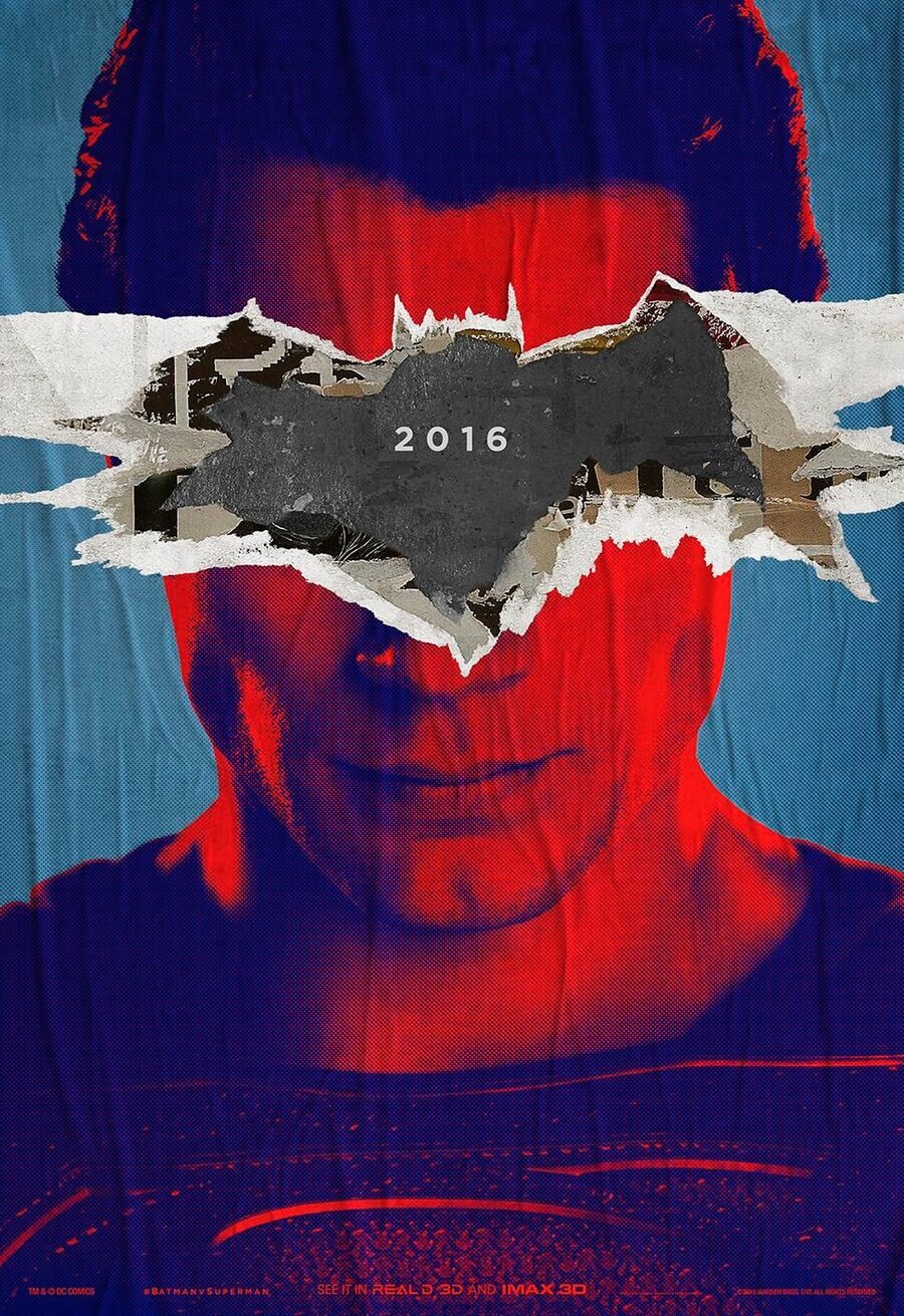 Cartel de Batman v Superman: El amanecer de la Justicia - IMAX