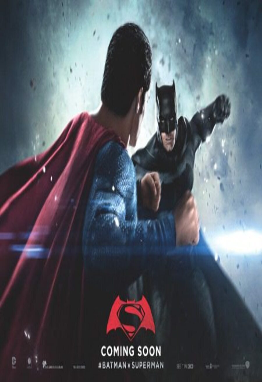 Cartel de Batman v Superman: El amanecer de la Justicia - Hortizontal Batman