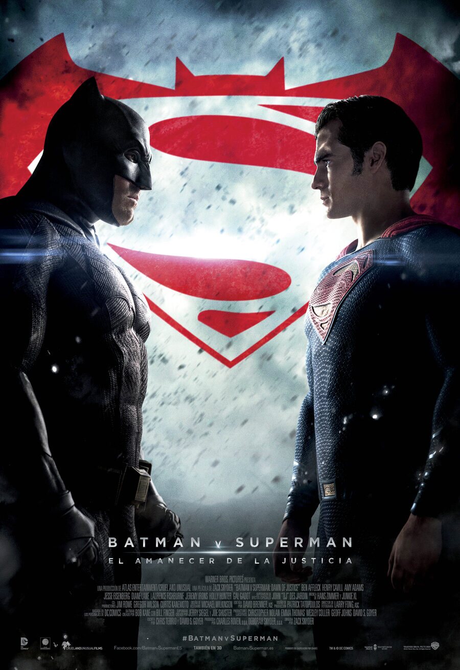 Cartel de Batman v Superman: El amanecer de la Justicia - España Oficial