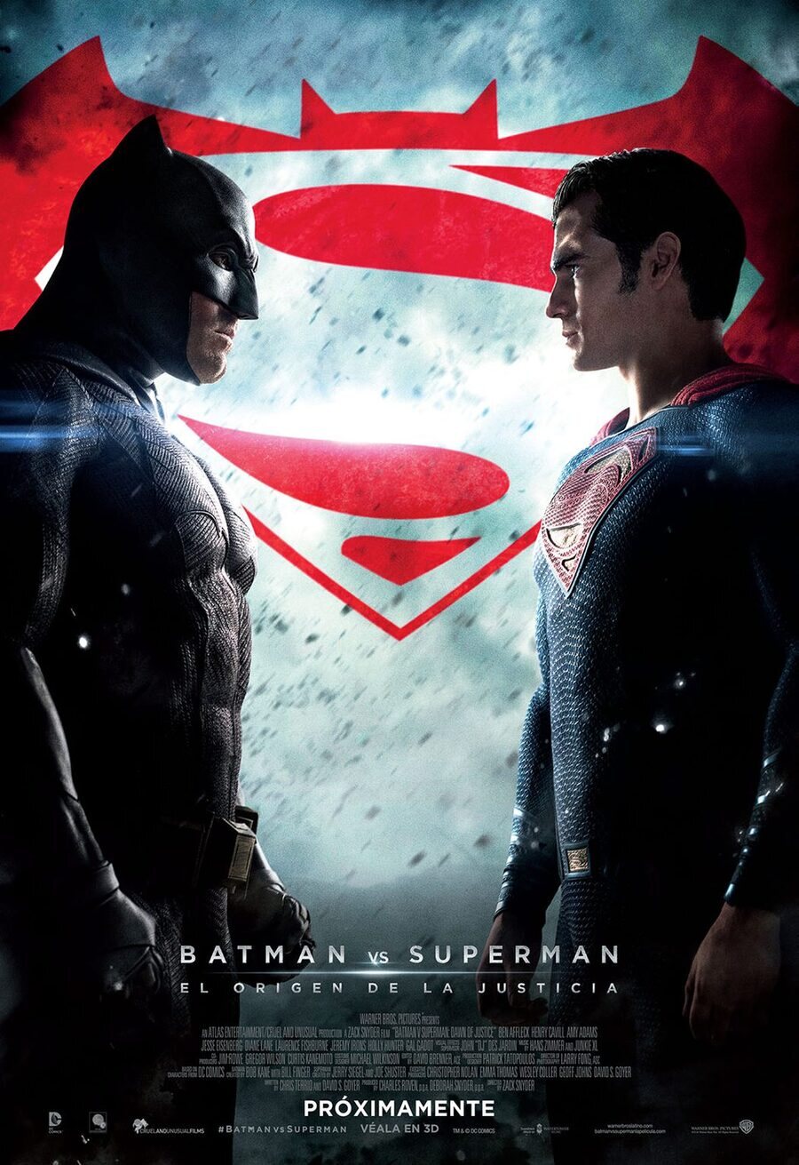 Cartel de Batman v Superman: El amanecer de la Justicia - México Oficial