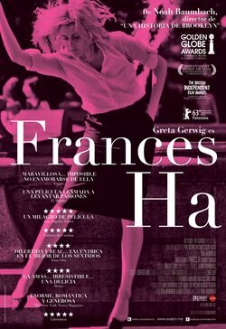 Cartel de Frances Ha