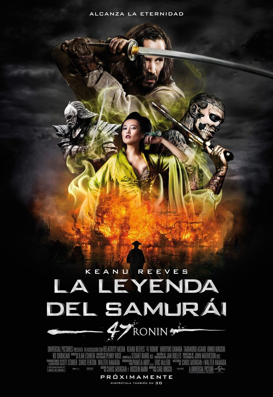 Cartel de La leyenda del samurái: 47 Ronin - España