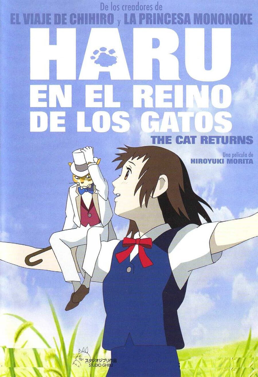 Cartel de Haru en el reino de los gatos - España