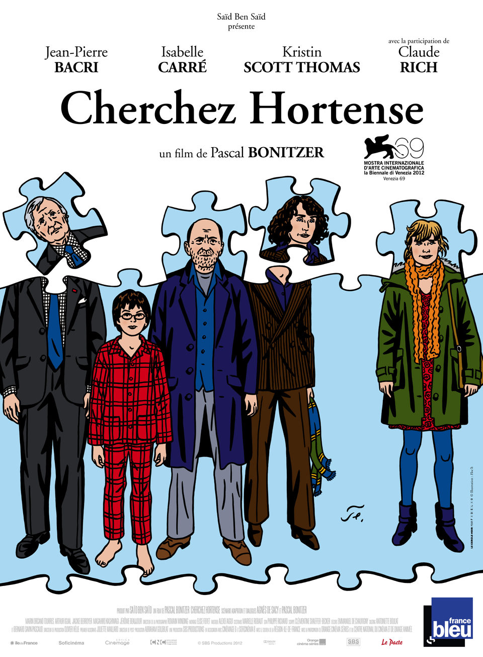 Cartel de Cherchez Hortense - Francia