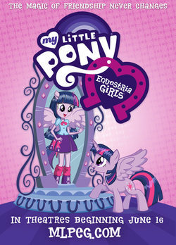 Cartel de My Little Pony: Equestria Girls