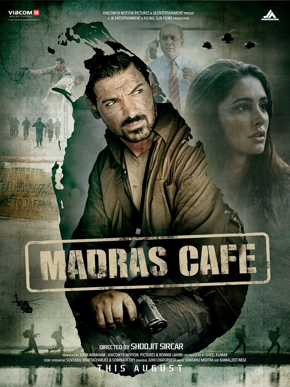 Cartel de Madras Cafe - India