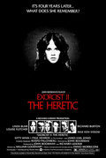 Cartel de El exorcista 2: El hereje