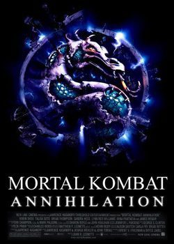 Cartel de Mortal Kombat: Aniquilación
