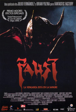 Cartel de Faust: La venganza está en la sangre