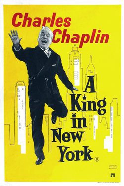 Cartel de Un rey en Nueva York