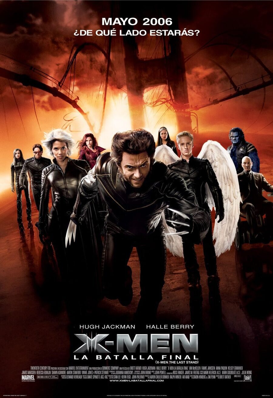 Cartel de X-Men 3: La decisión final - México