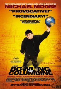 Cartel de Bowling for Columbine