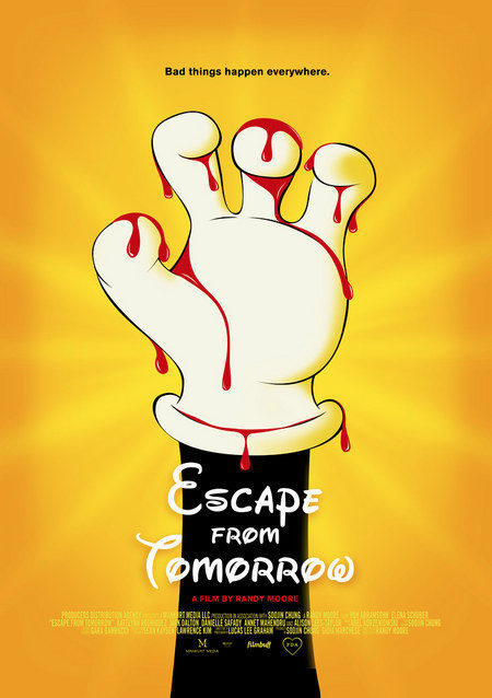 Cartel de Escape from Tomorrow - EE.UU