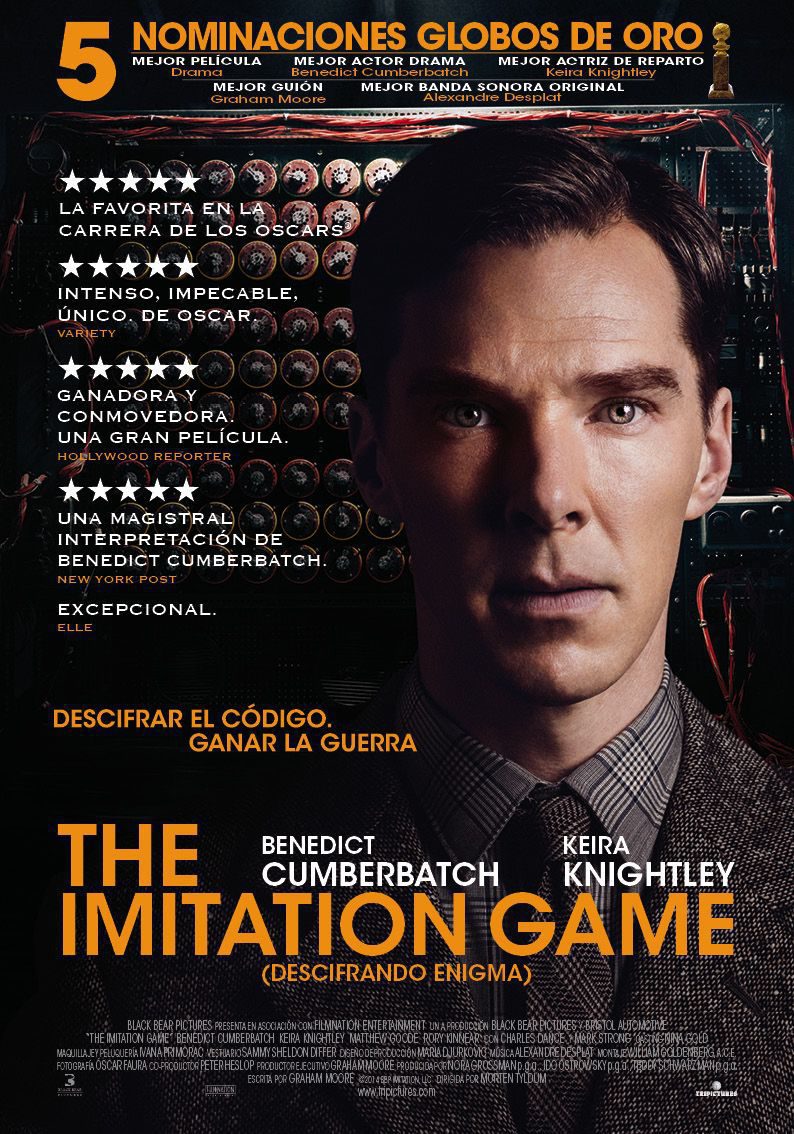 Cartel de The Imitation Game (Descifrando Enigma) - España