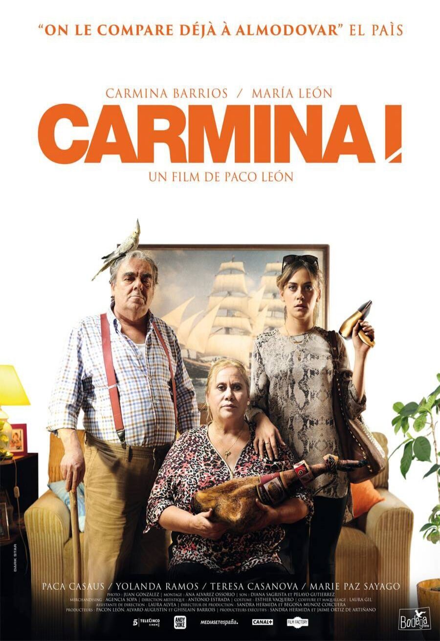 Cartel de Carmina y amén - Francia