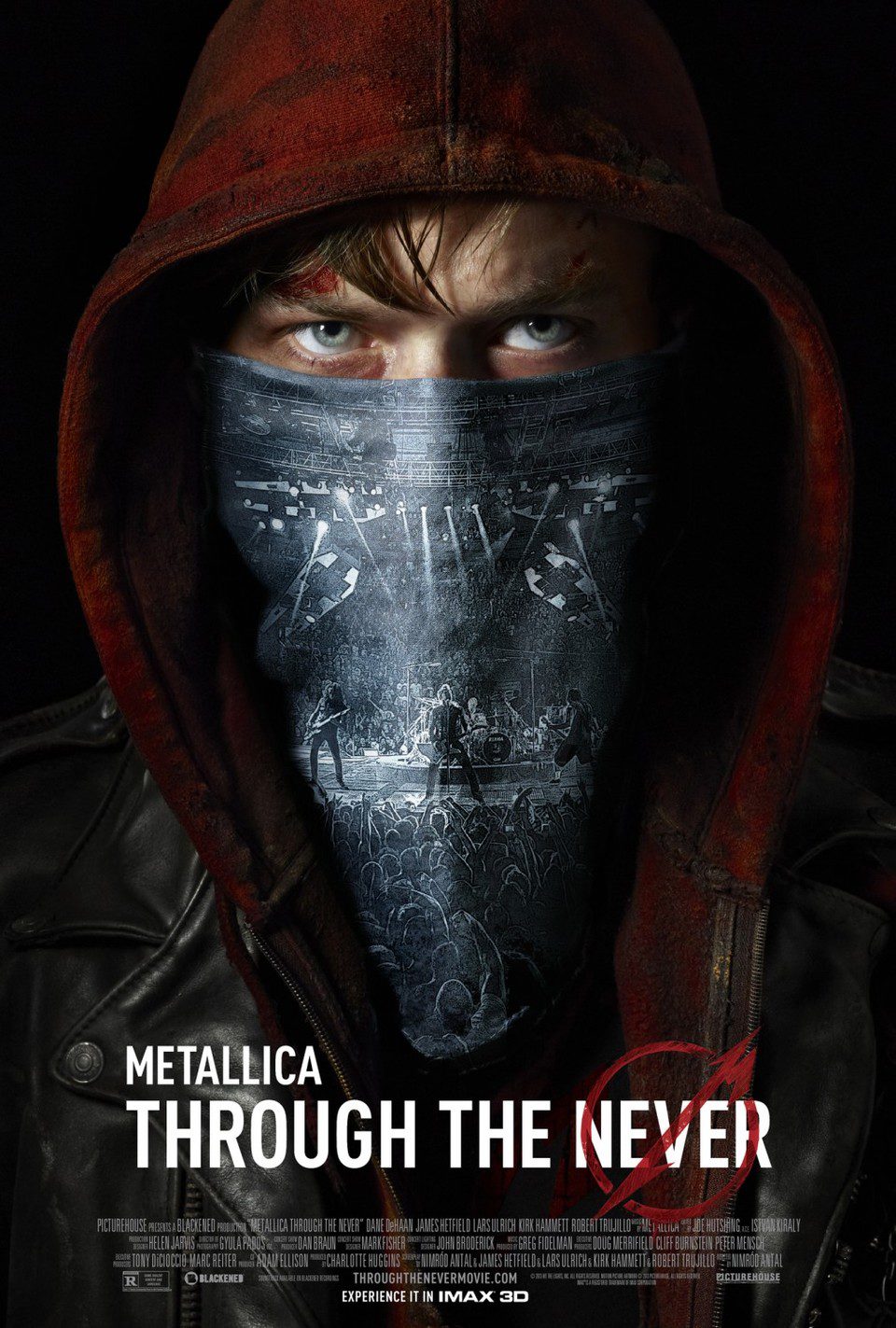 Cartel de Metallica: Through the Never - EEUU