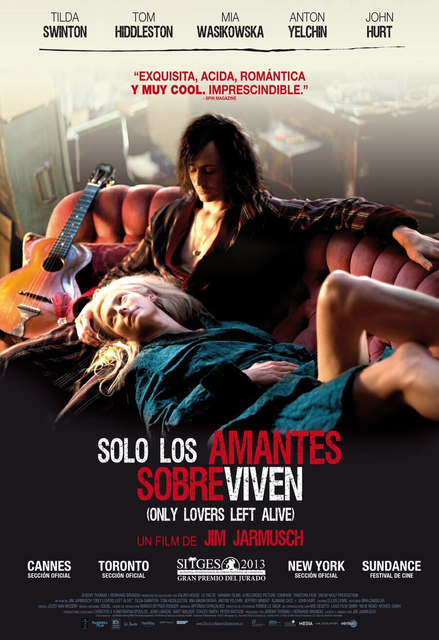 Cartel de Solo los amantes sobreviven - España