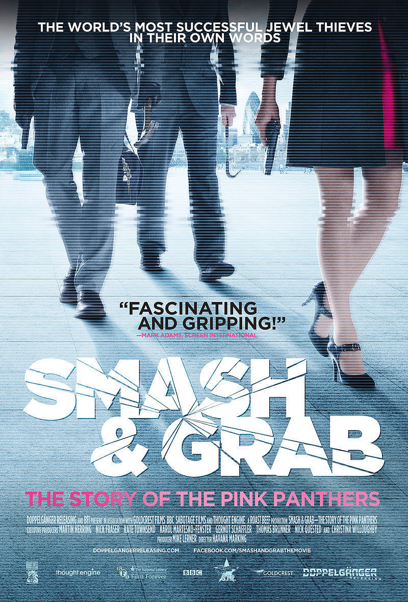 Cartel de Smash & Grab: The Story of the Pink Panthers - Reino Unido