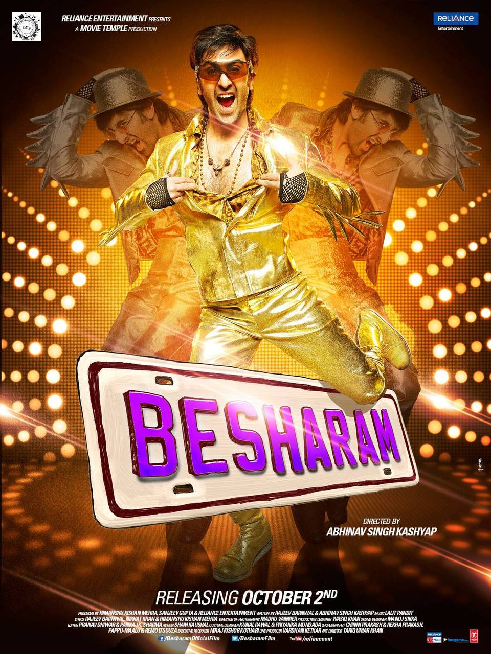 Cartel de Besharam - Reino Unido