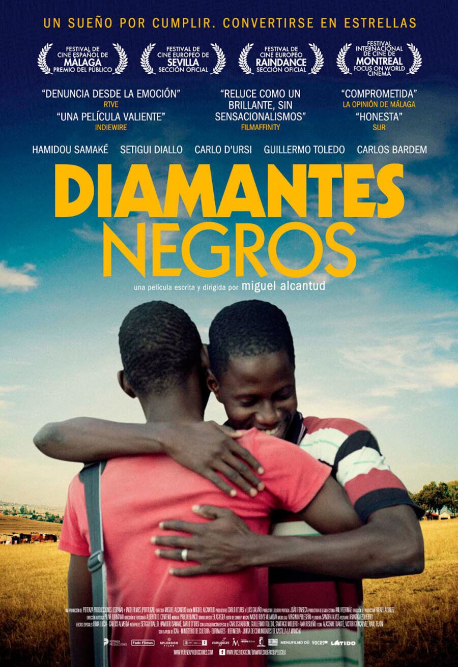 Cartel de Diamantes negros - España