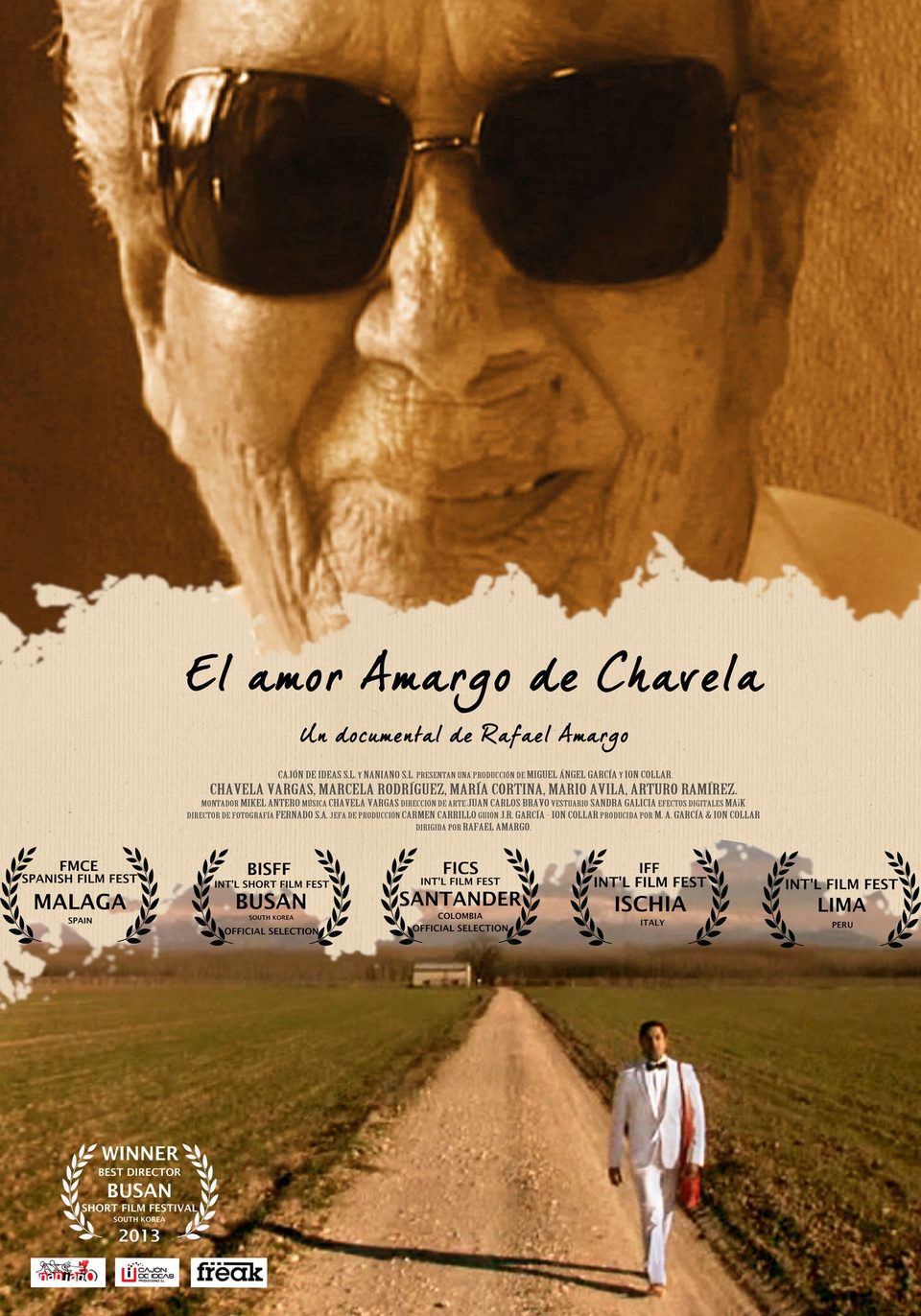 Cartel de El amor amargo de Chavela - España