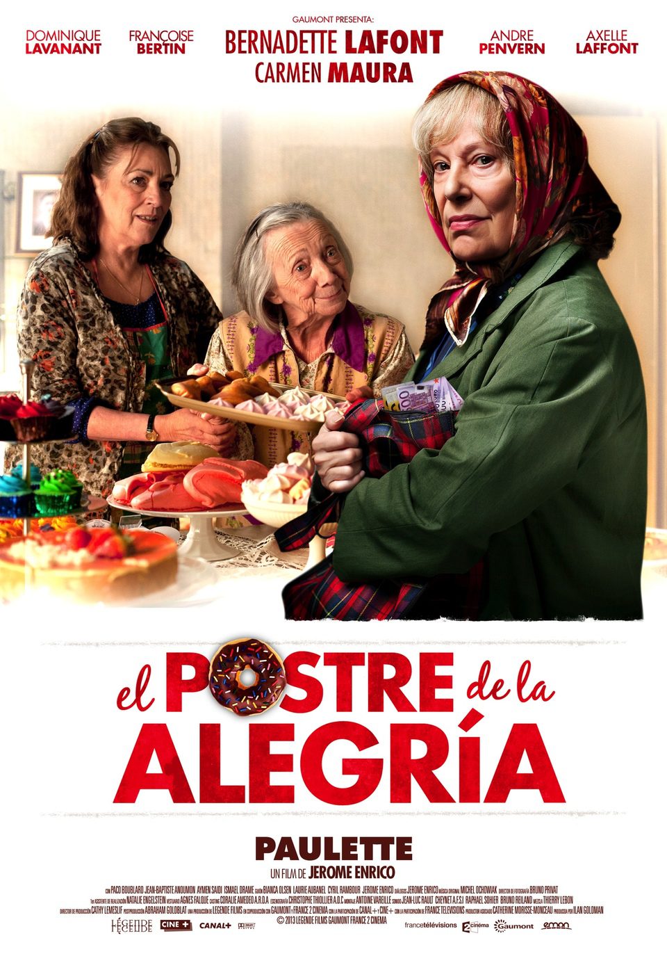 Cartel de El postre de la alegría (Paulette) - España