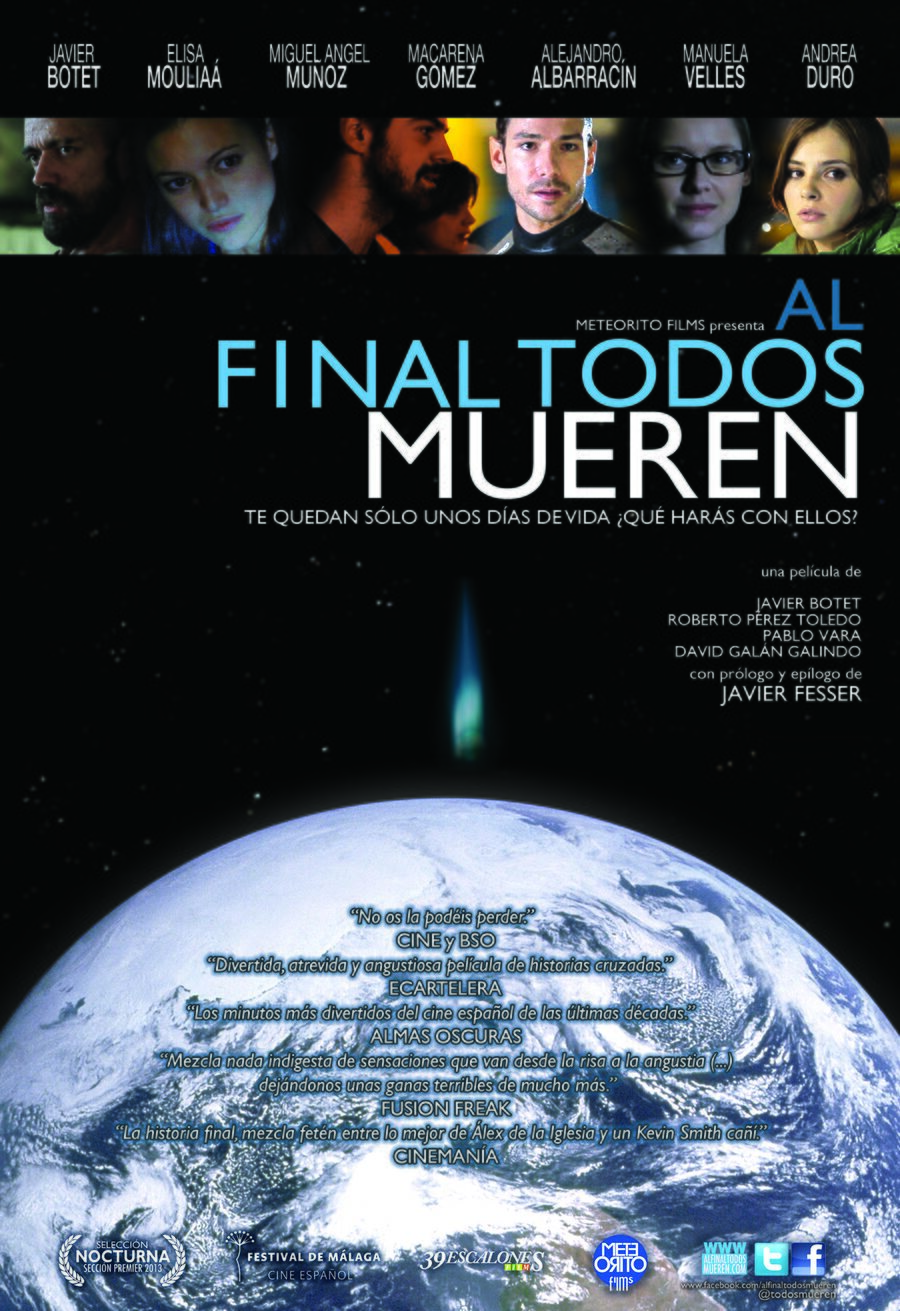 Cartel de Al final todos mueren - España