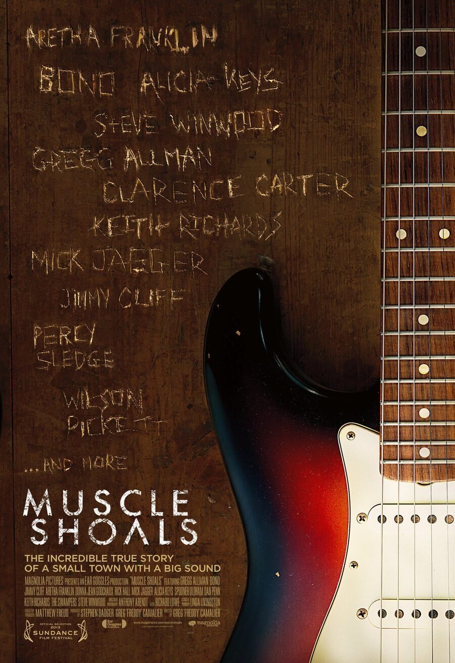 Cartel de Muscle Shoals - EEUU