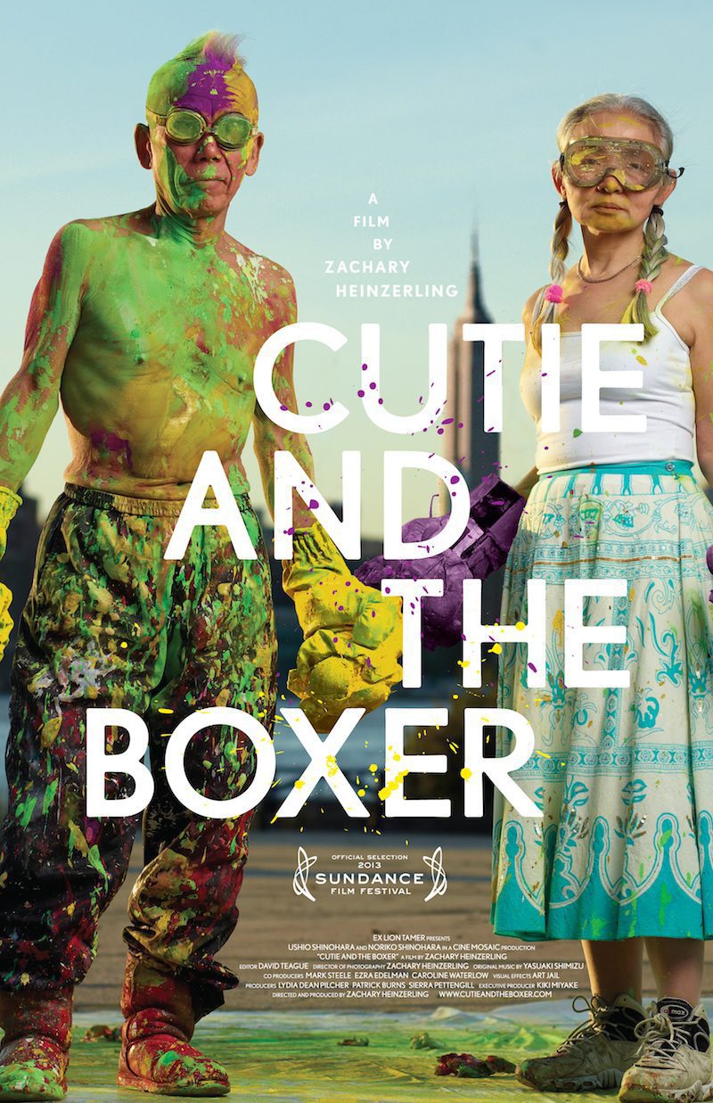 Cartel de Cutie and the Boxer - Estados Unidos