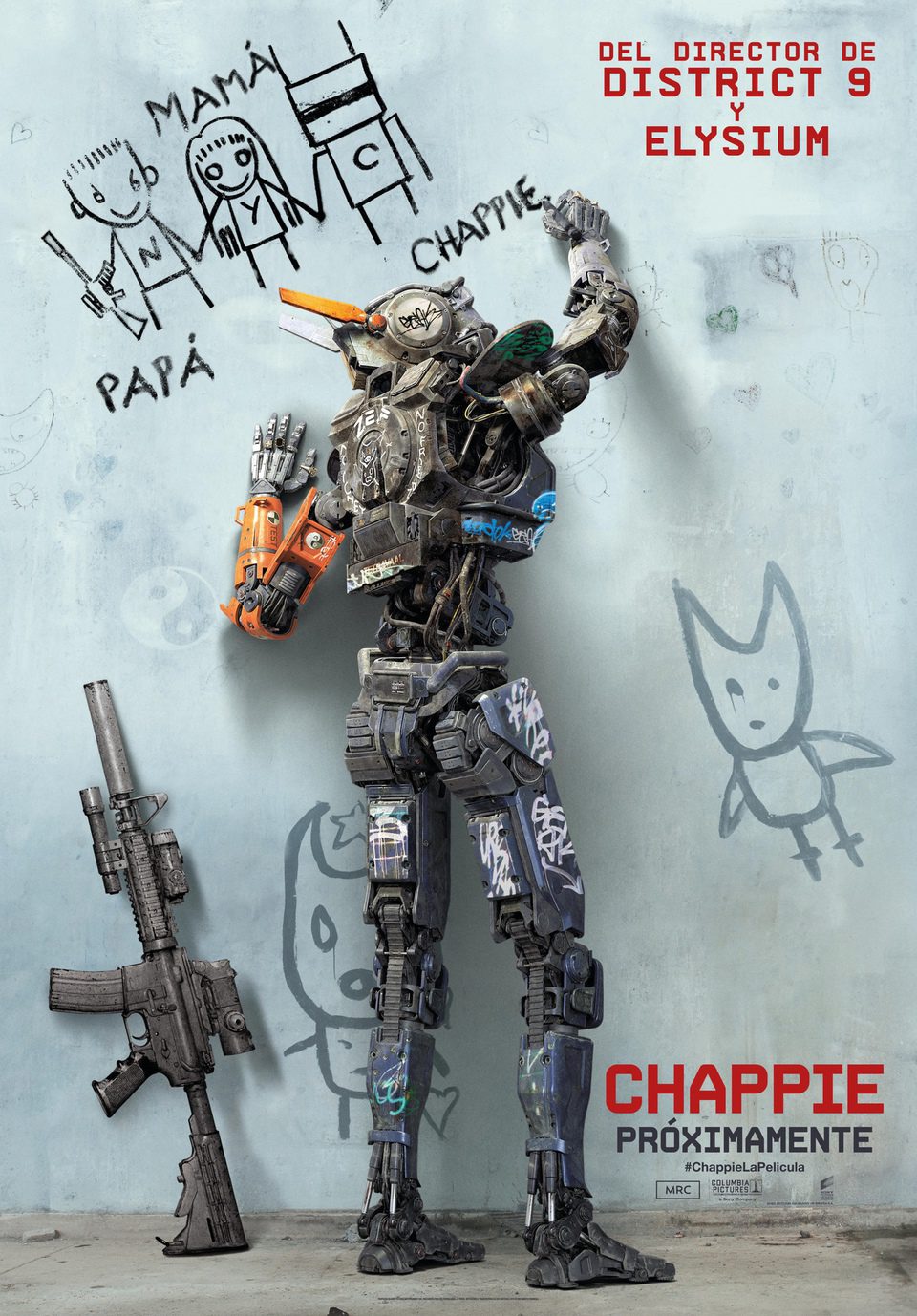 Cartel de Chappie - España