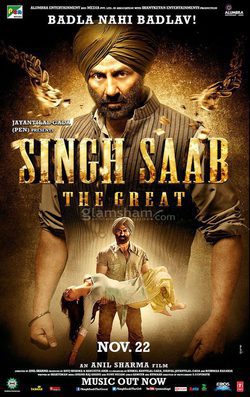 Cartel de Singh Saheb The Great
