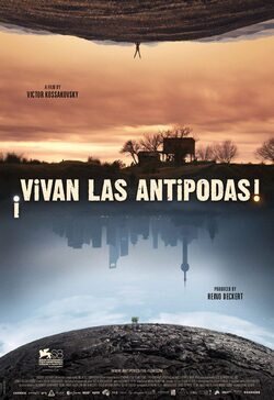 Cartel de ¡Vivan las antípodas!