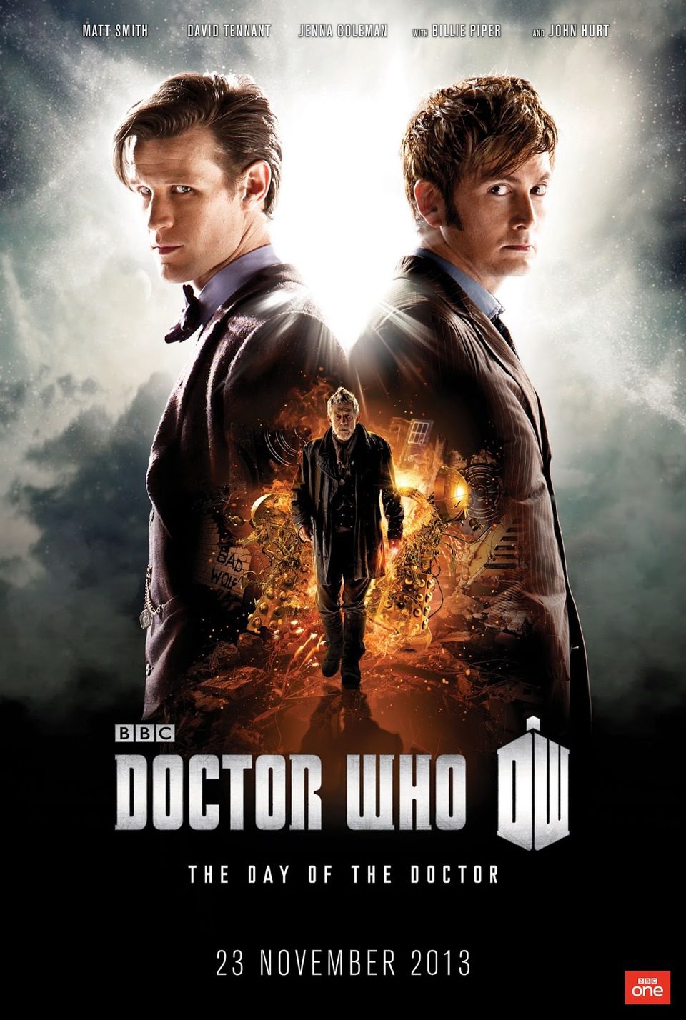 Cartel de Doctor Who: The Day of the Doctor - Reino Unido