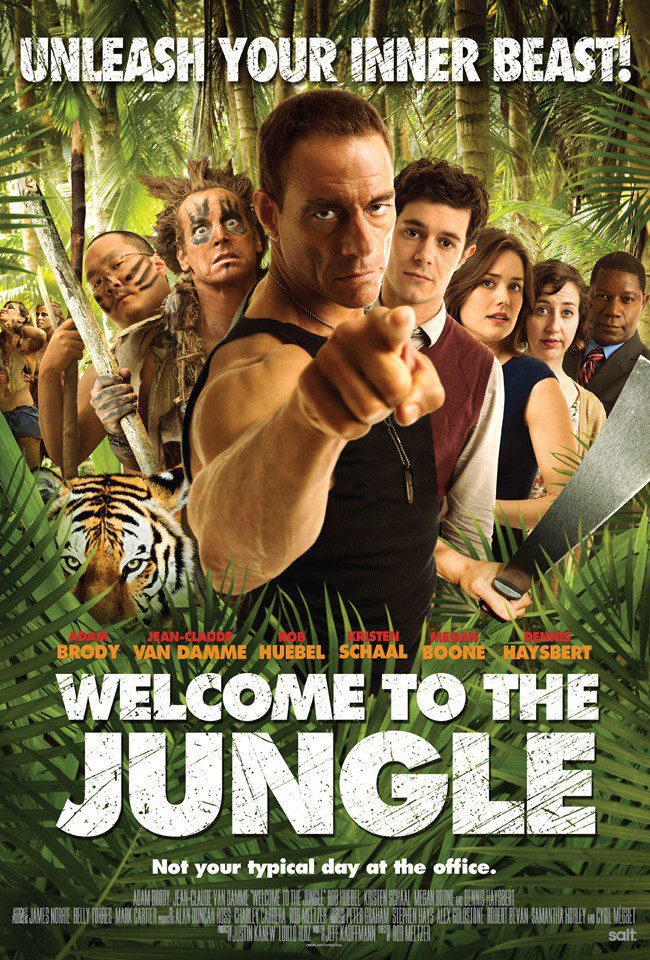 Cartel de Welcome to the Jungle - Estados Unidos