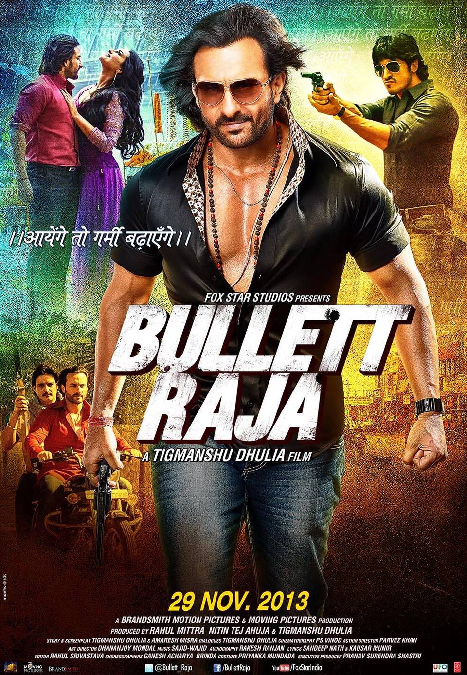Cartel de Bullett Raja - India