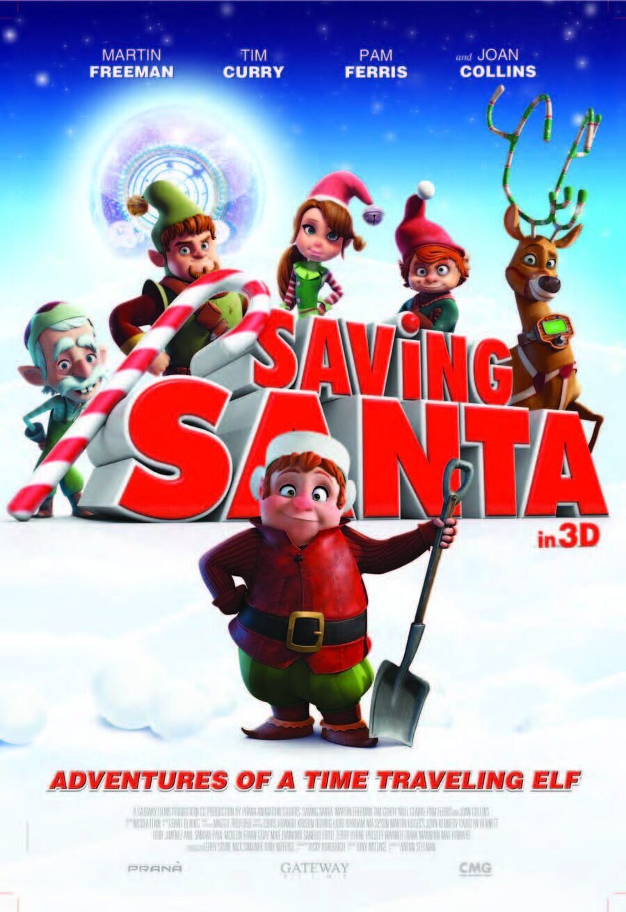 Cartel de Saving Santa - Reino Unido