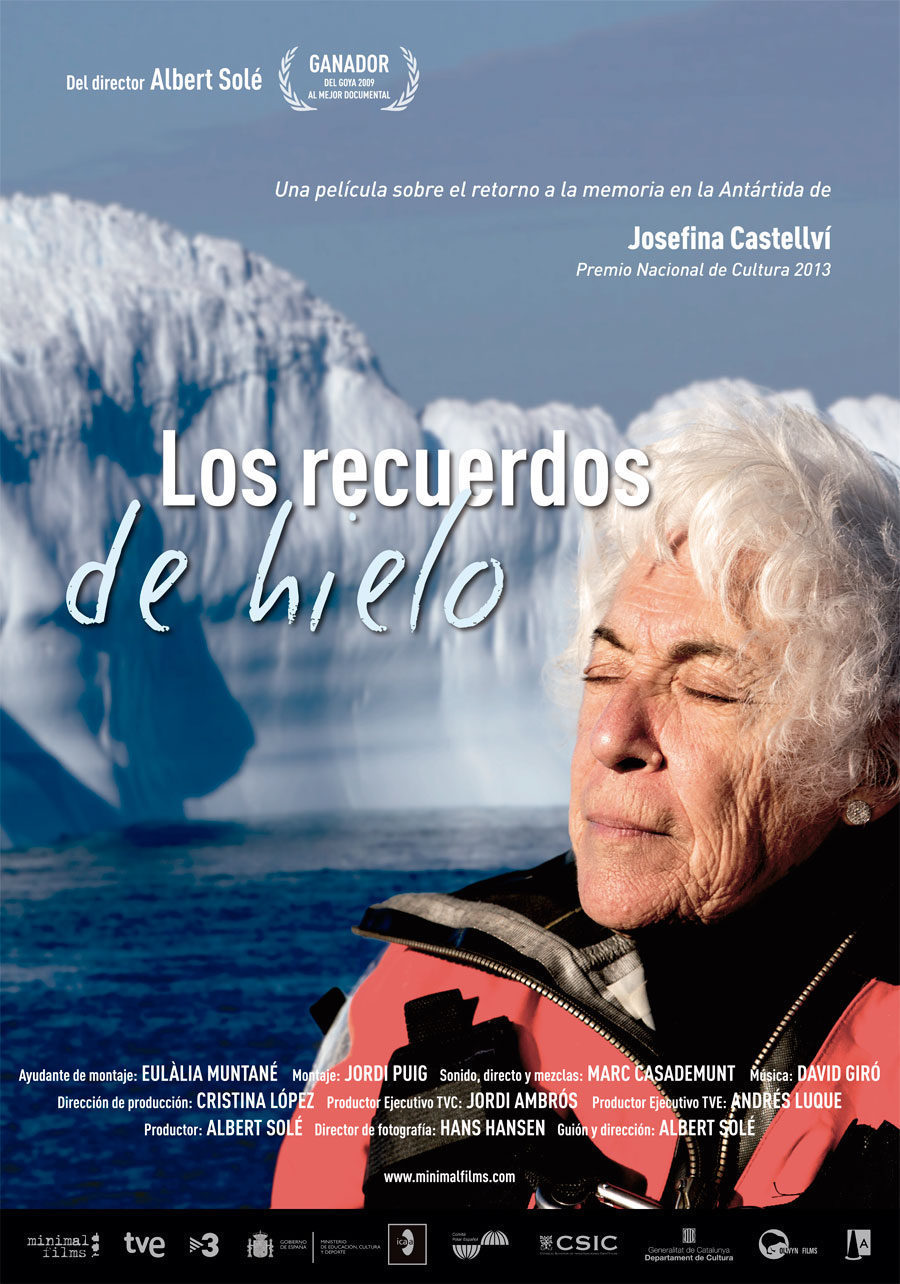 Cartel de Los recuerdos de hielo - España