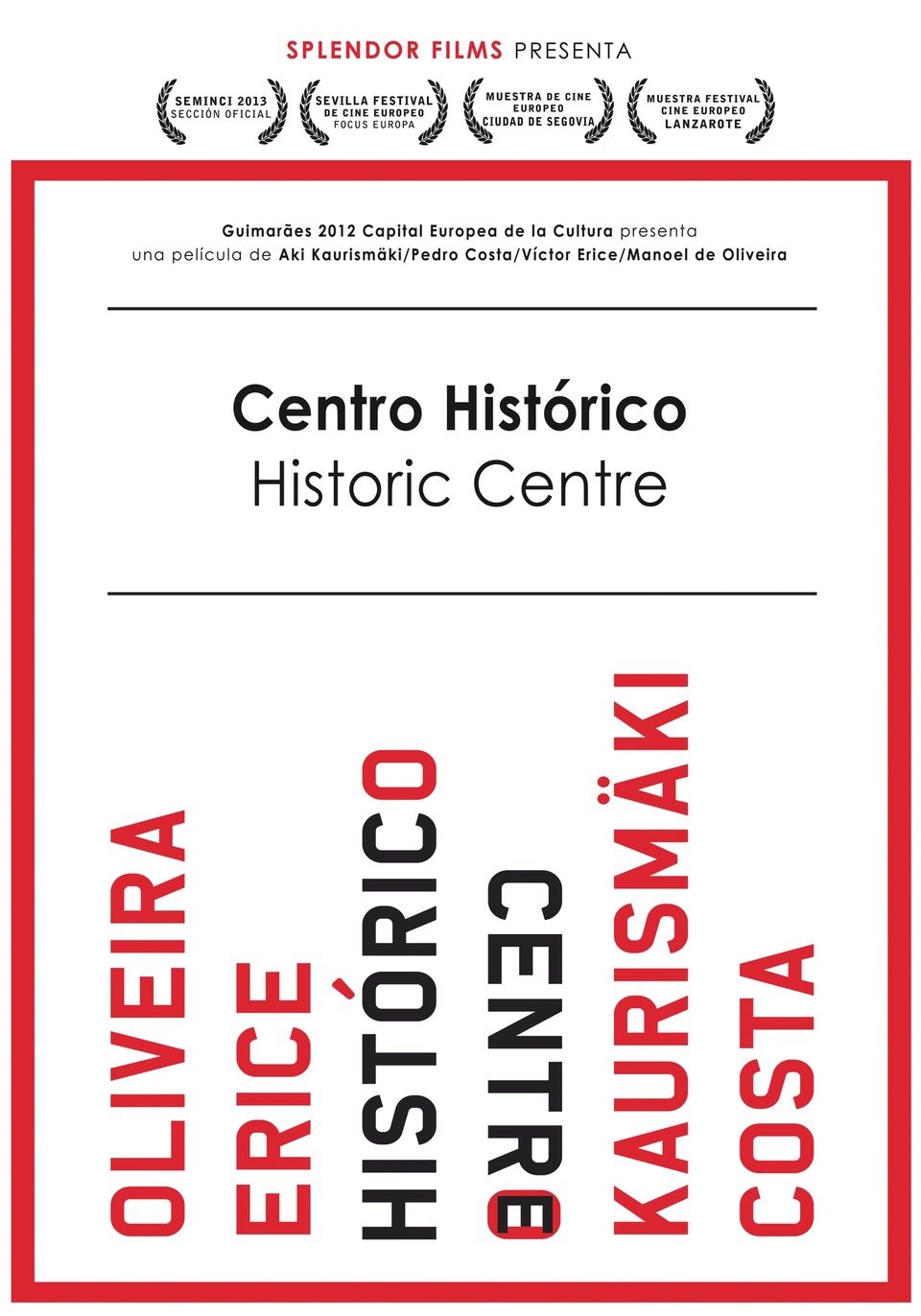 Cartel de Centro Histórico - España