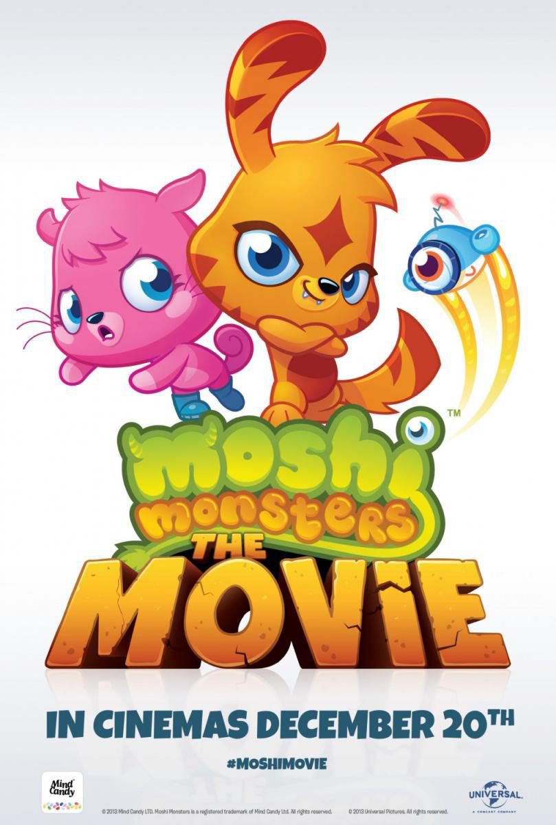 Cartel de Moshi Monsters: The Movie - Reino Unido