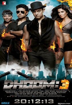 Cartel de Dhoom: 3