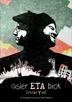 Cartel de Asier ETA biok (Asier y yo)