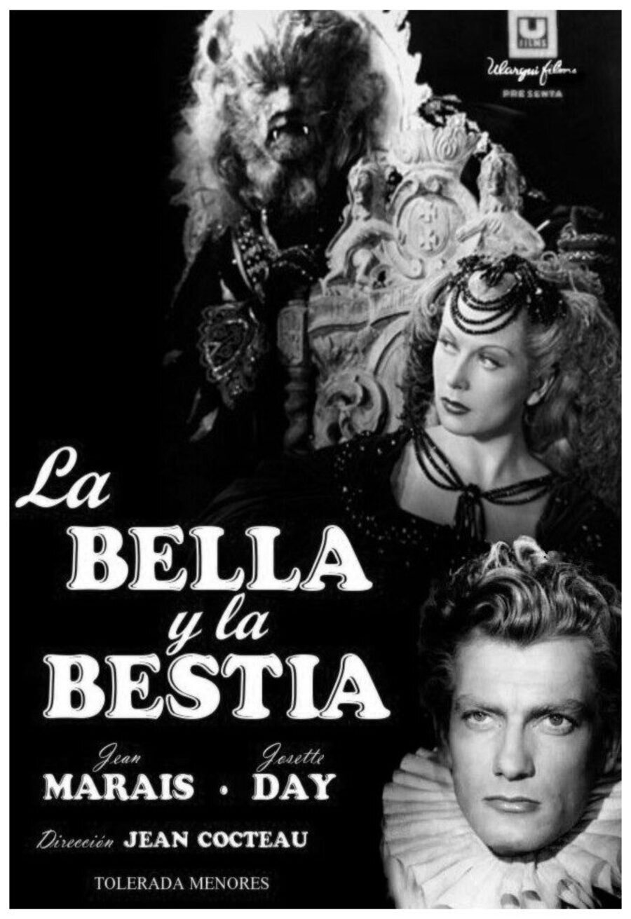 Cartel de La bella y la bestia - España