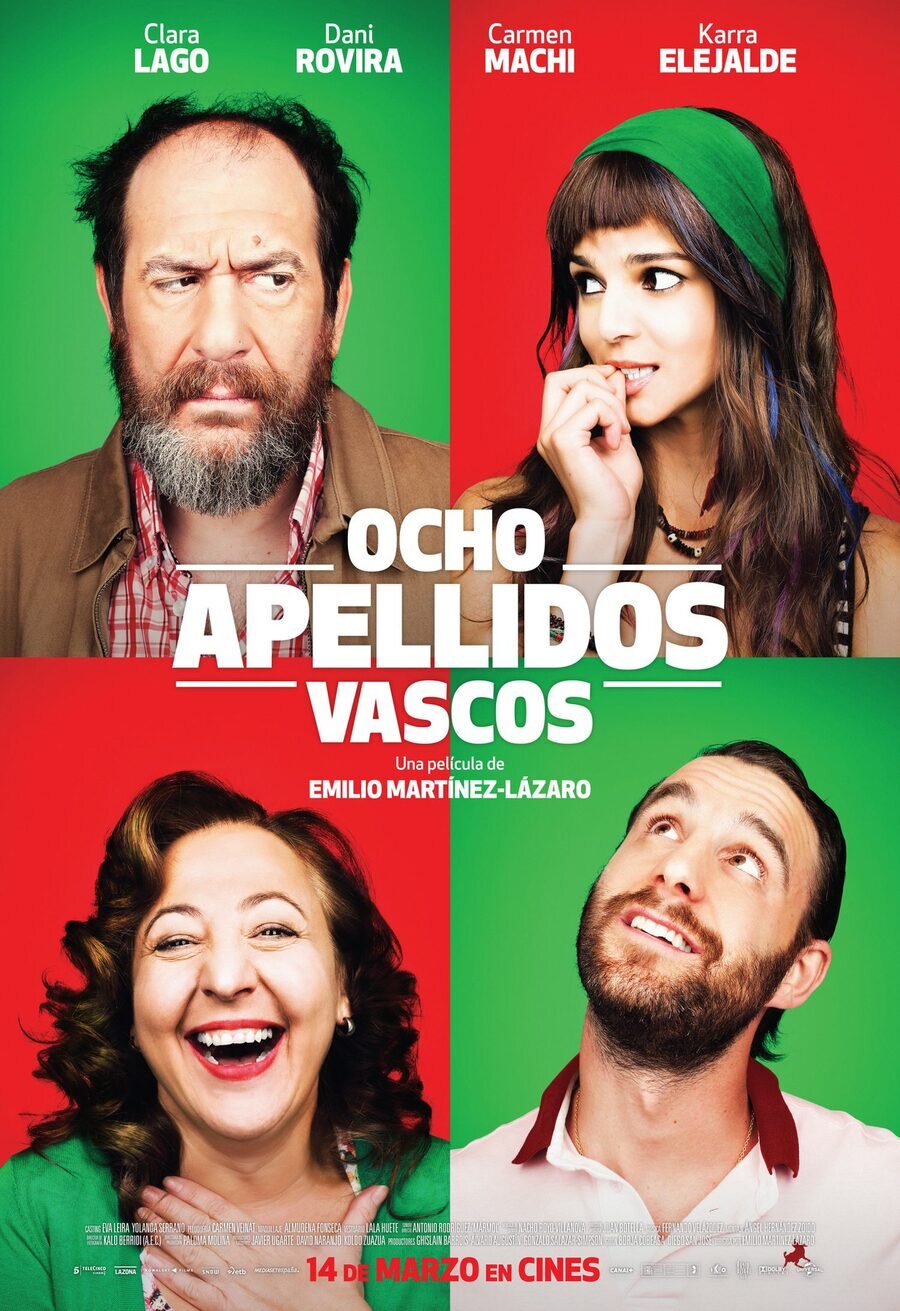 Cartel de Ocho apellidos vascos - España