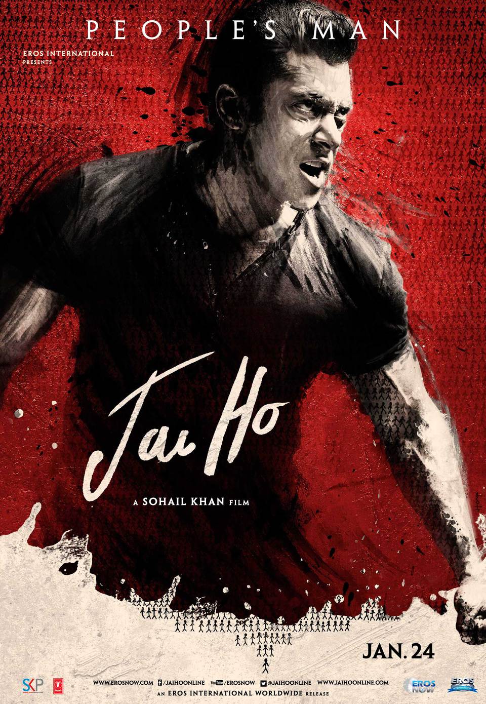 Cartel de Jai Ho - India