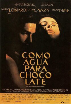 Cartel de Como agua para chocolate