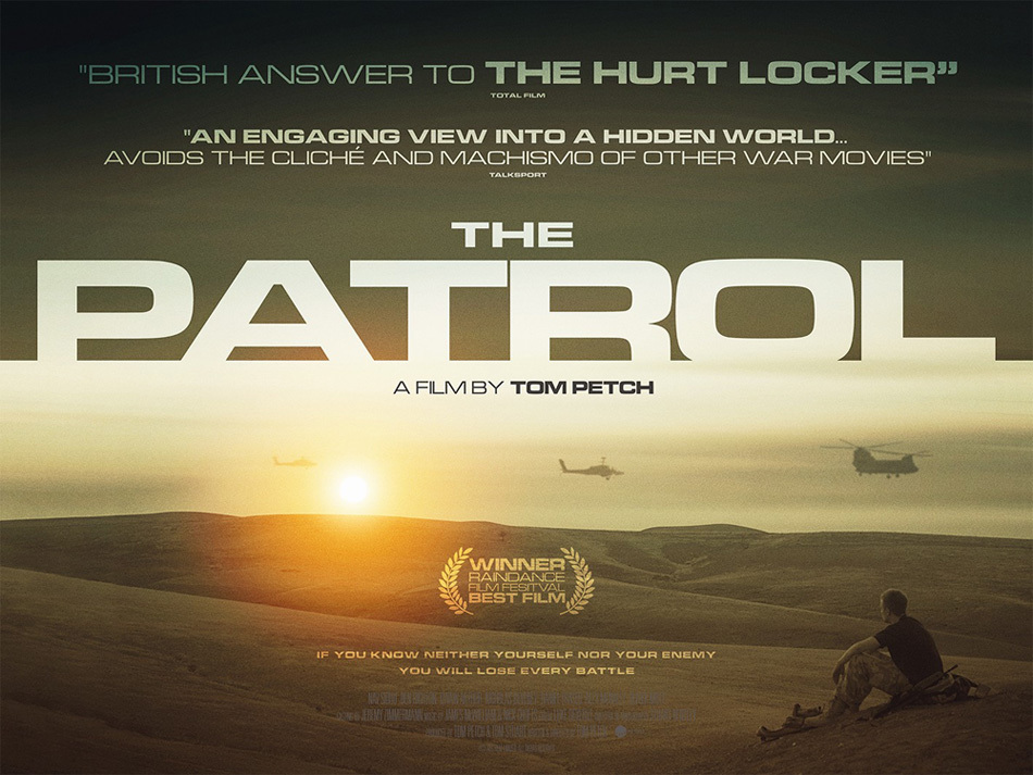 Cartel de The Patrol - Reino Unido