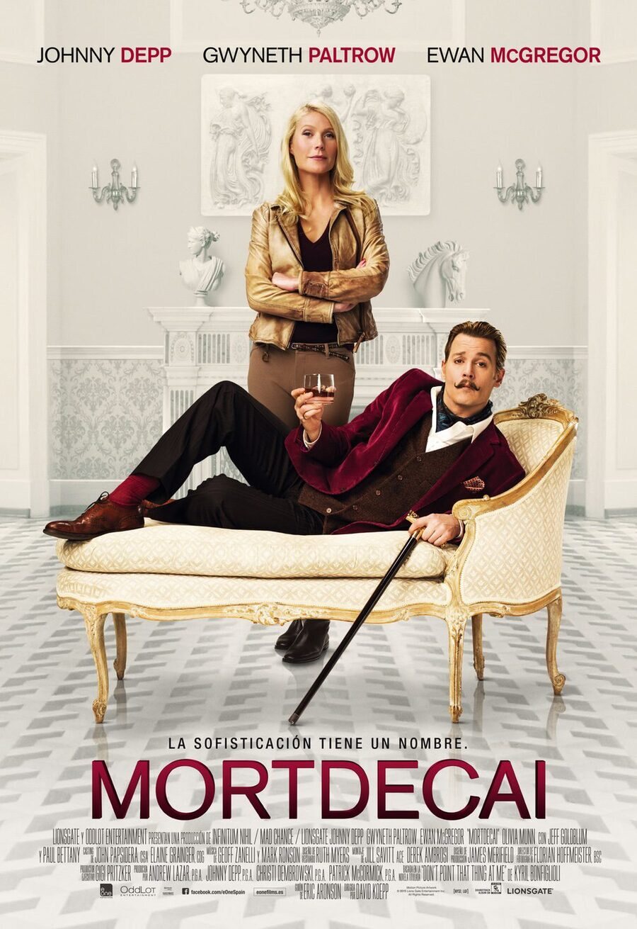 Cartel de Mortdecai - España