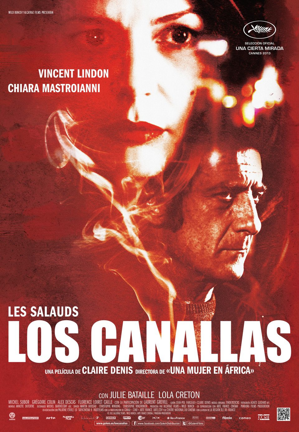 Cartel de Los canallas - España