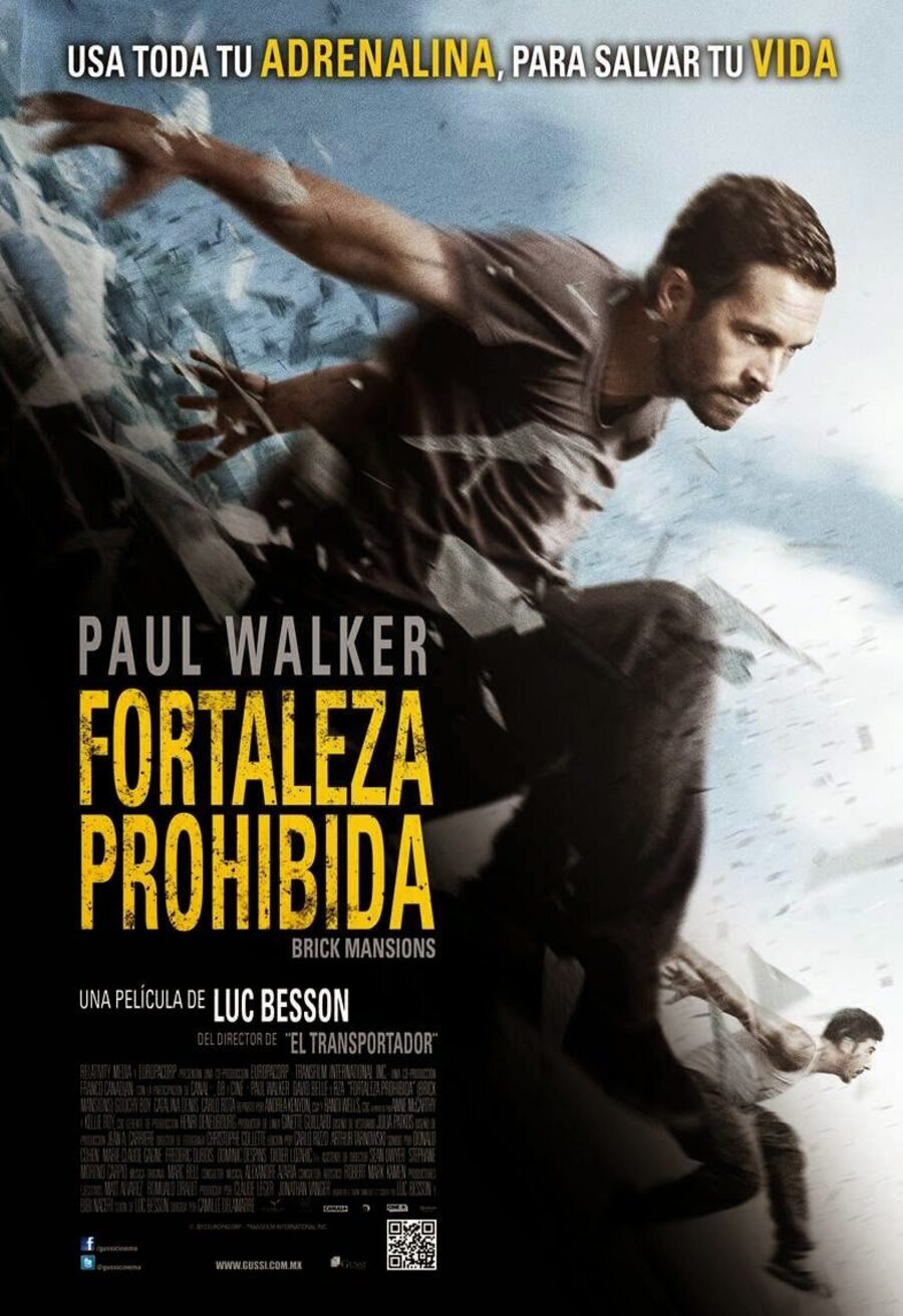 Cartel de Brick Mansions (La Fortaleza) - México