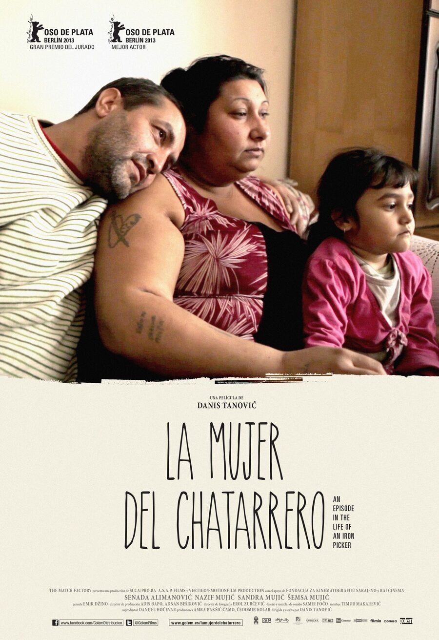 Cartel de La mujer del chatarrero - España